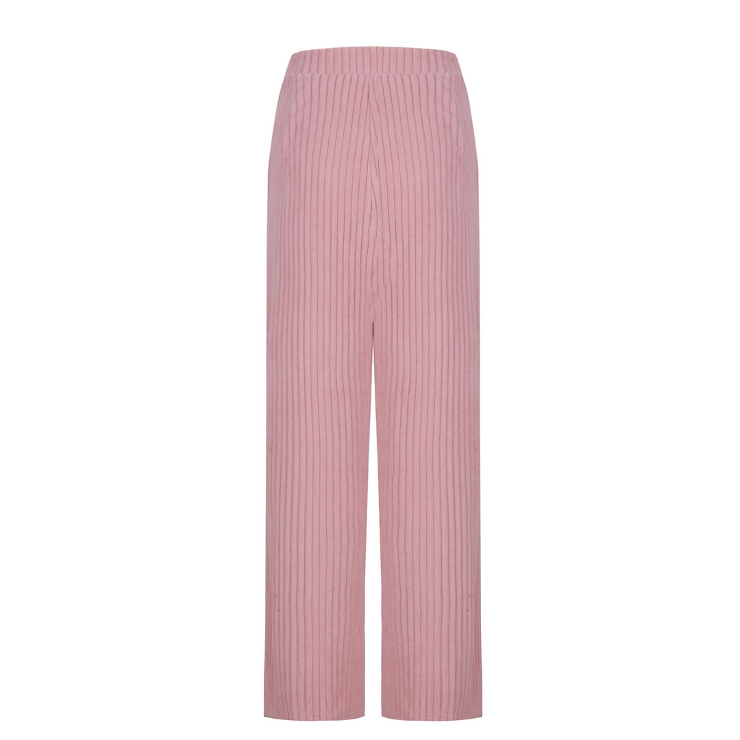 Everly - Rib-Knit Sweatpants