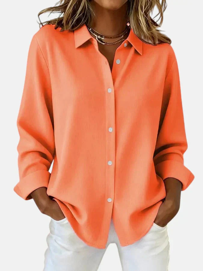 Melanie™ | Elegant Button-Up Blouse