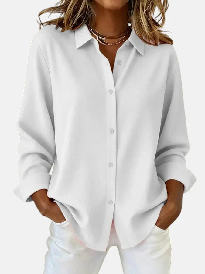 Melanie™ | Elegant Button-Up Blouse