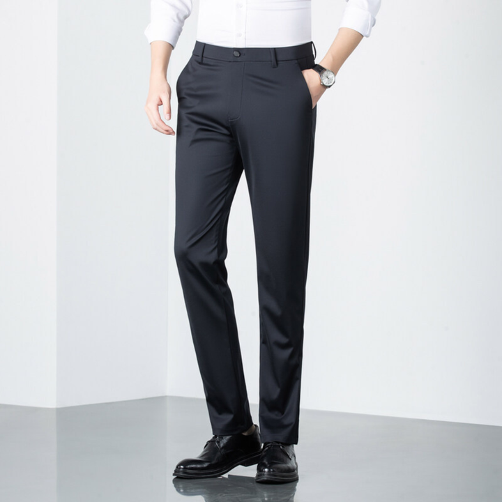 STRAIGHT BUSINESS TROUSERS