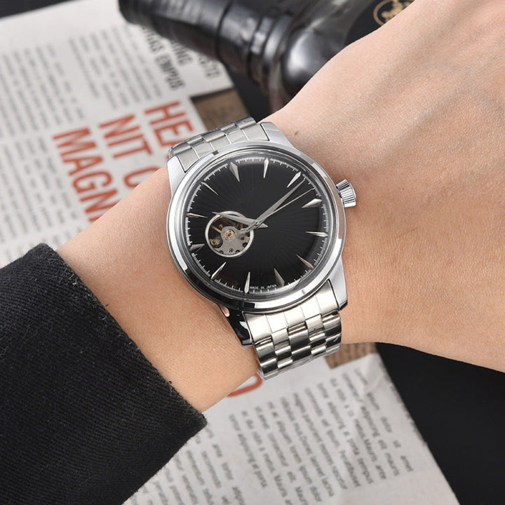 STEEL MECHANICAL WATCH