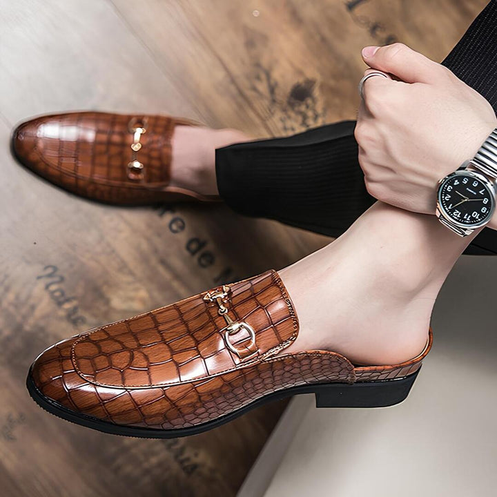 HALF LEATHER SHOES