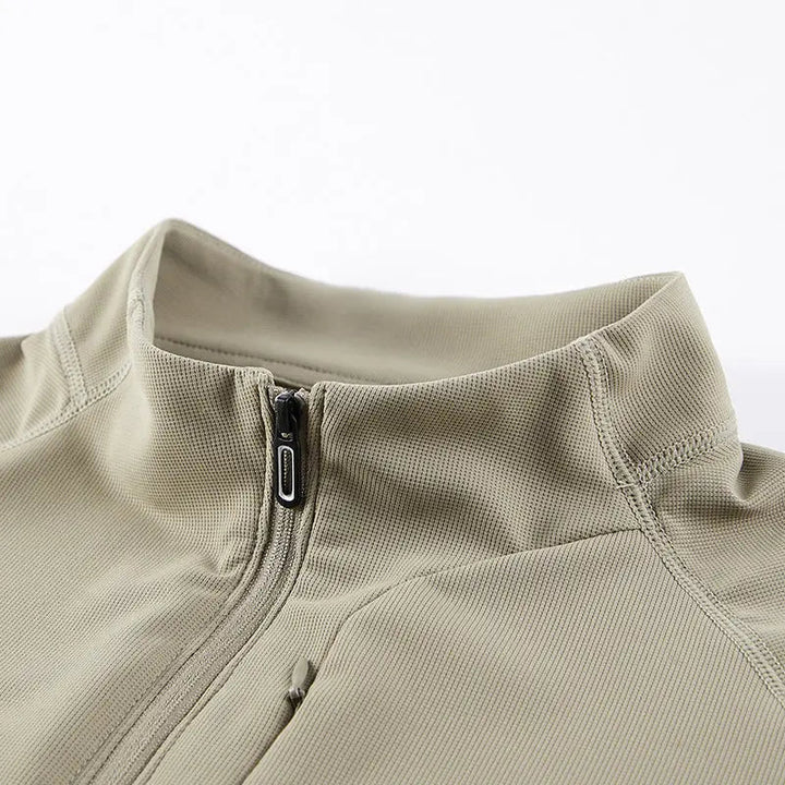 Dalton - Sport Fit Zip Active Tee | By Julian & Claire Toronto