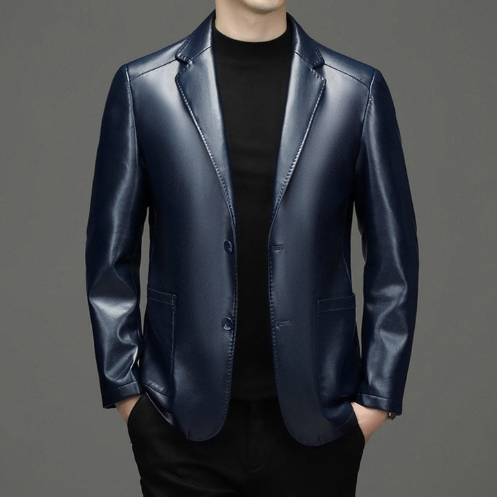 LEATHER CASUAL JACKET