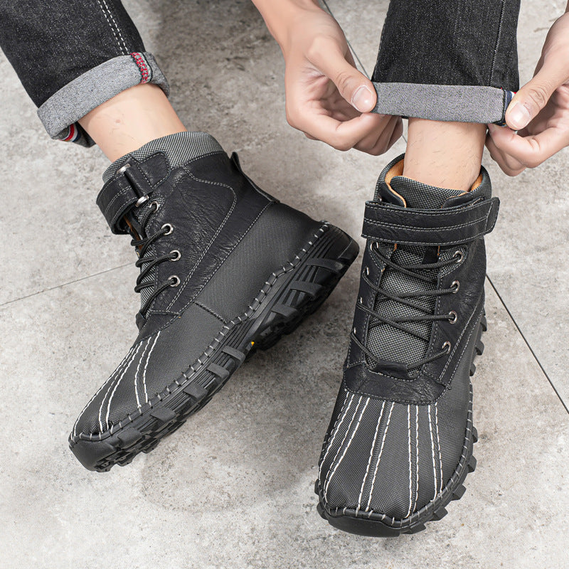 HIGH-TOP SNOW BOOTS