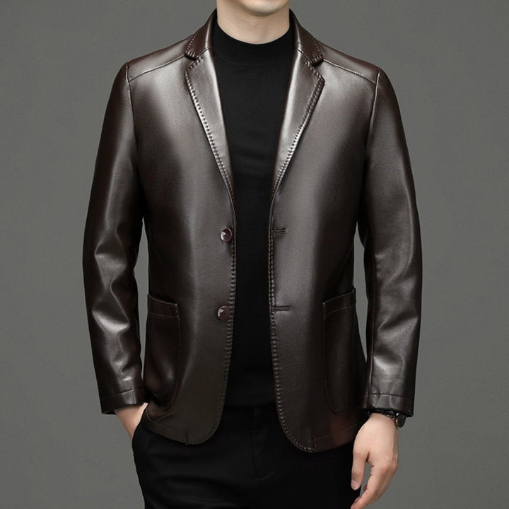 LEATHER CASUAL JACKET