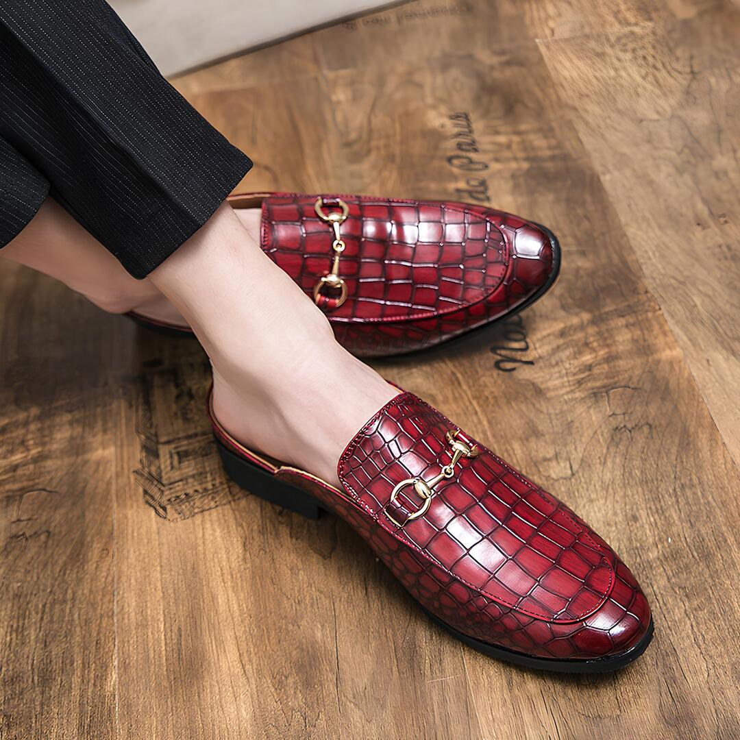 HALF LEATHER SHOES