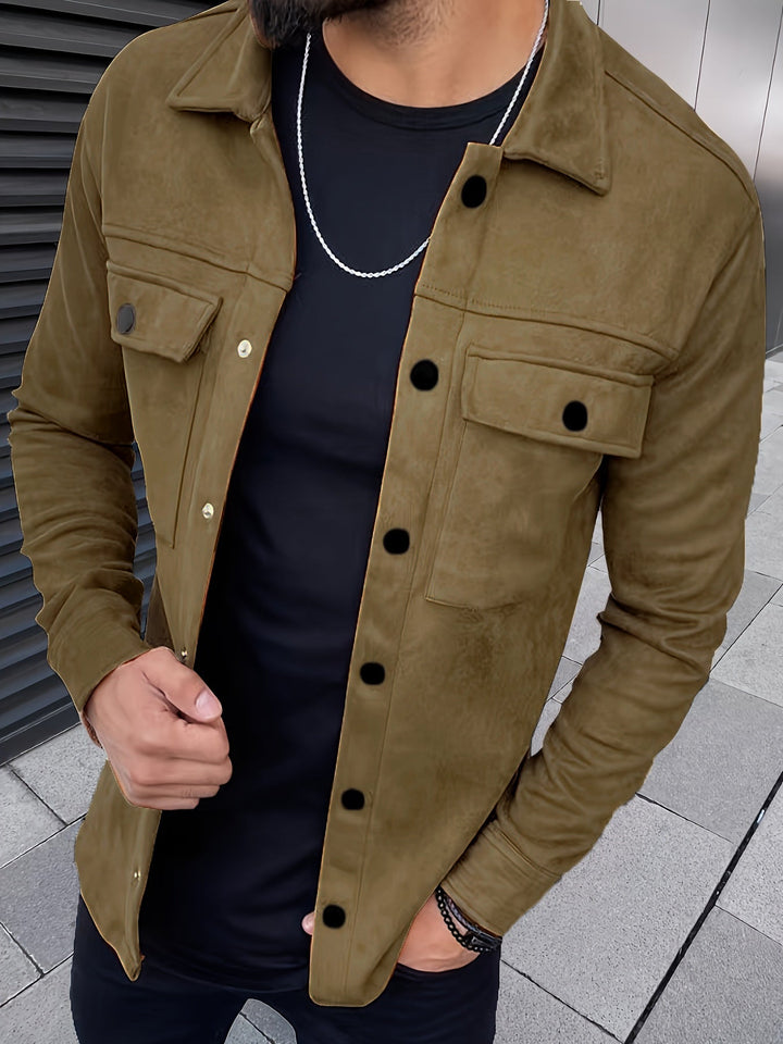 Brody - Soft Touch Overshirt Jacket | By Julian & Claire Toronto