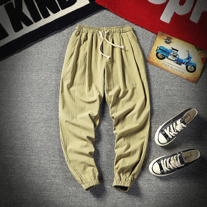 LINEN CASUAL PANTS