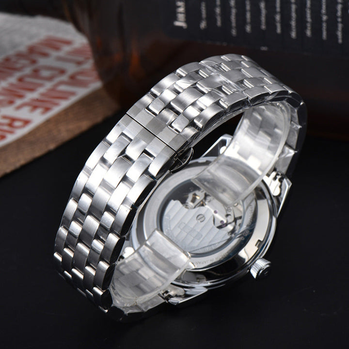 STEEL MECHANICAL WATCH