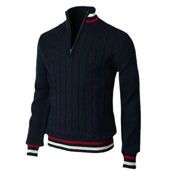 Grayson - Classic Luxe Zip Sweater | By Julian & Claire Toronto