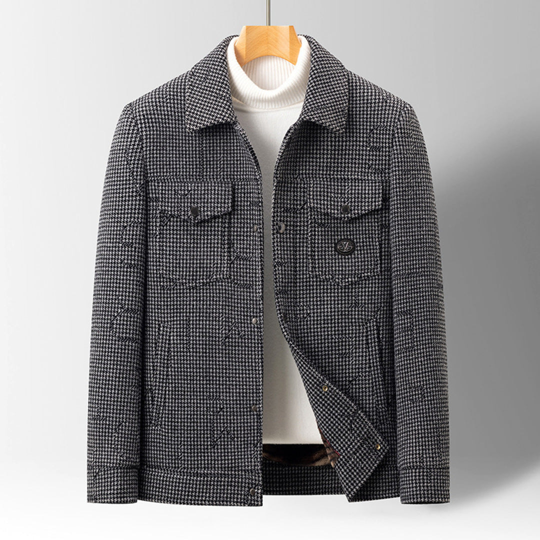 MODERN PLAID JACKET
