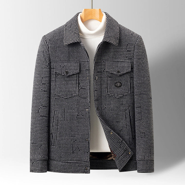MODERN PLAID JACKET
