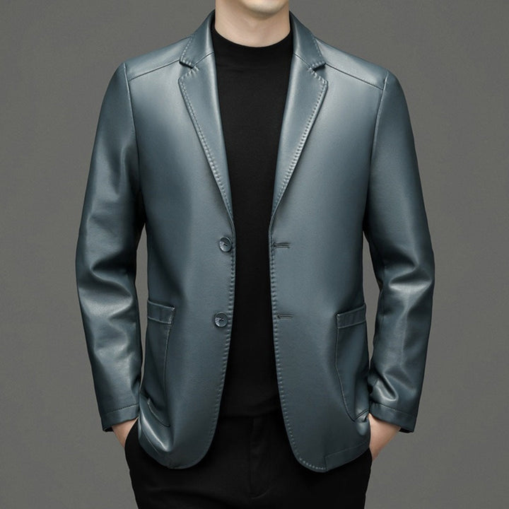 LEATHER CASUAL JACKET