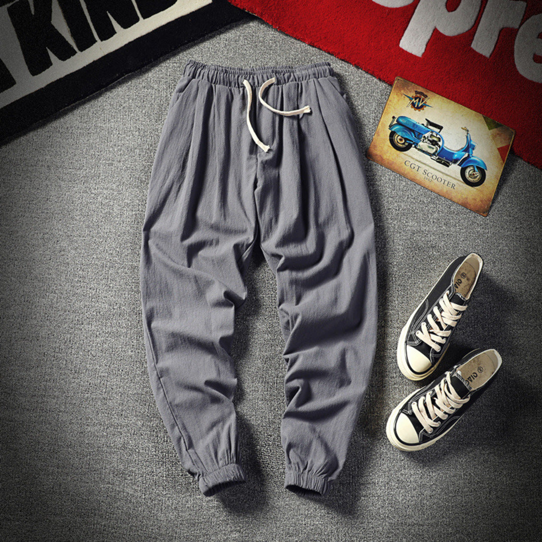 LINEN CASUAL PANTS