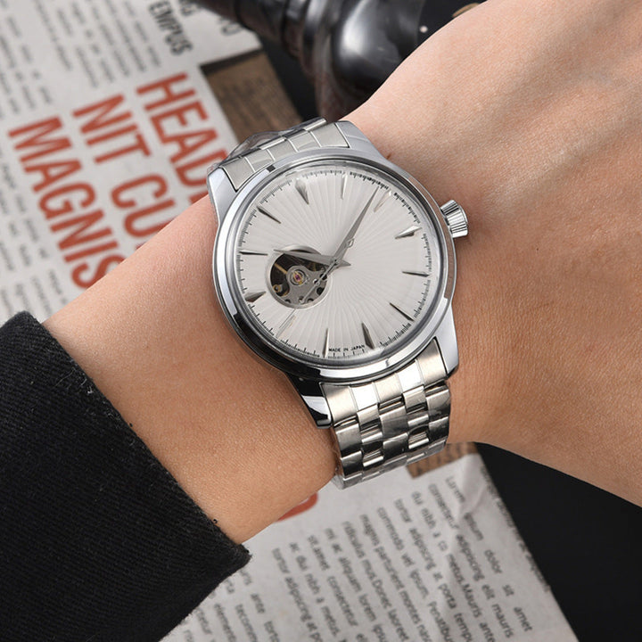 STEEL MECHANICAL WATCH