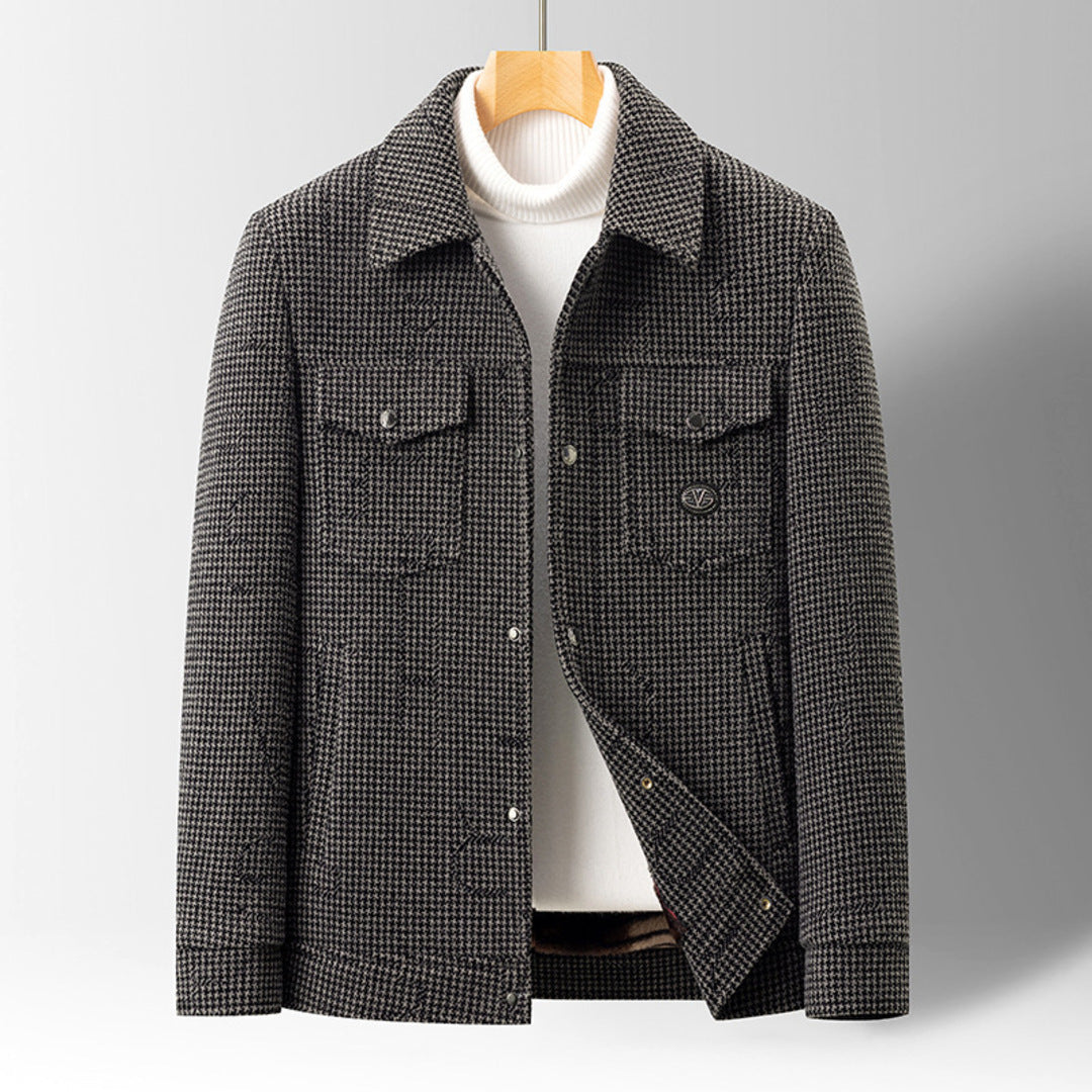 MODERN PLAID JACKET