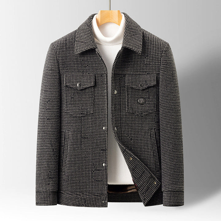 MODERN PLAID JACKET