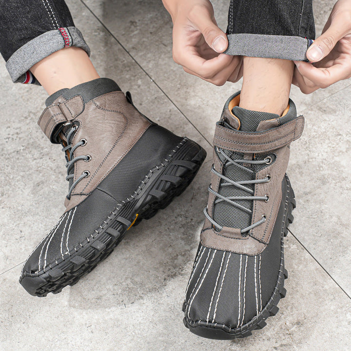 HIGH-TOP SNOW BOOTS