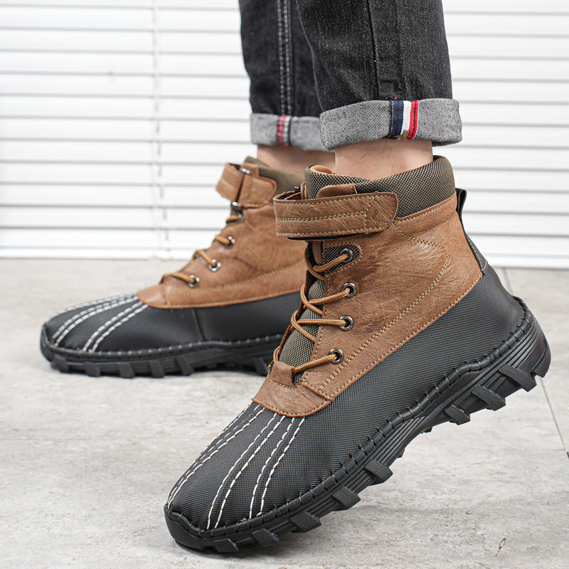 HIGH-TOP SNOW BOOTS