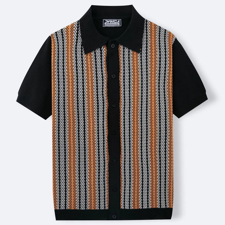 Mitchell - Soft Knit Polo Shirt | By Julian & Claire Toronto
