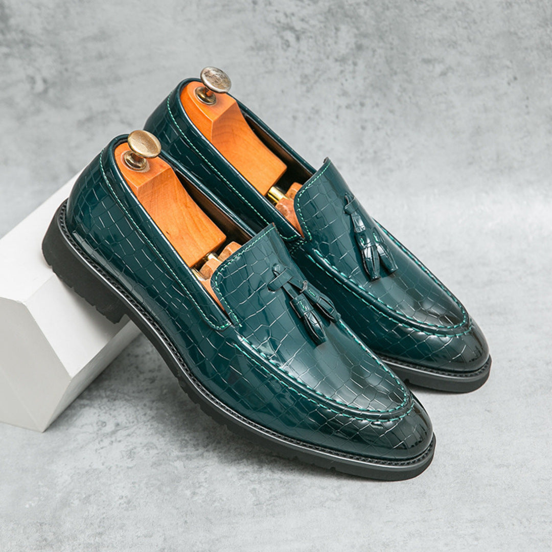 LEATHER DRESS LOAFERS