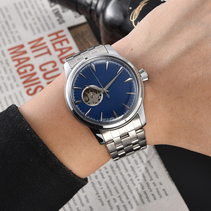 STEEL MECHANICAL WATCH