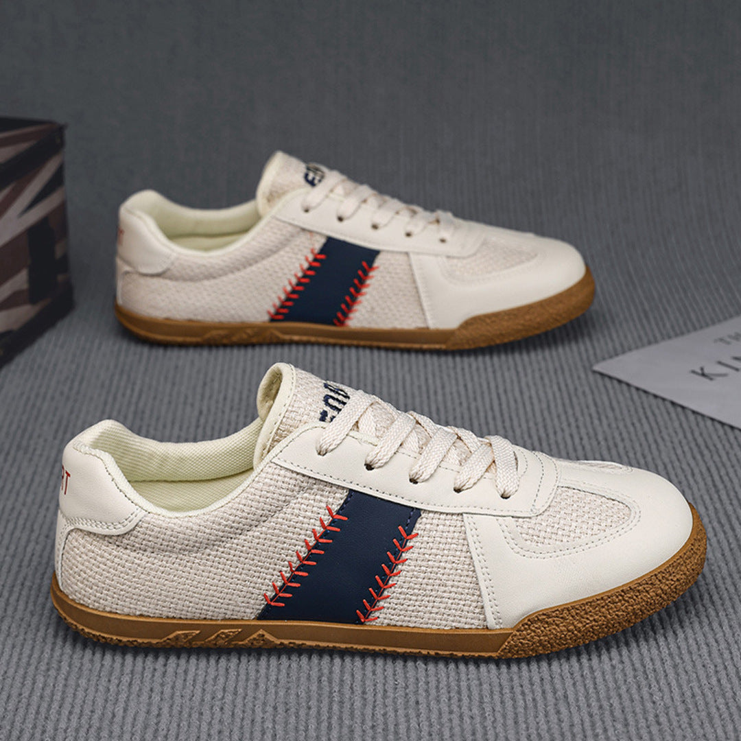 RETRO STRIPE CASUAL SNEAKERS