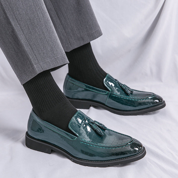 LEATHER DRESS LOAFERS
