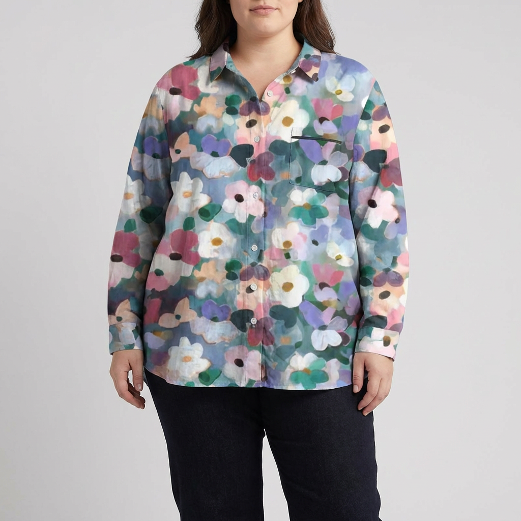 Elise™ | Elegant Summer Linen Blouse
