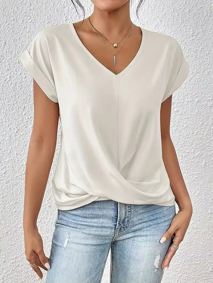Gemma™ | Draped Fluid Top