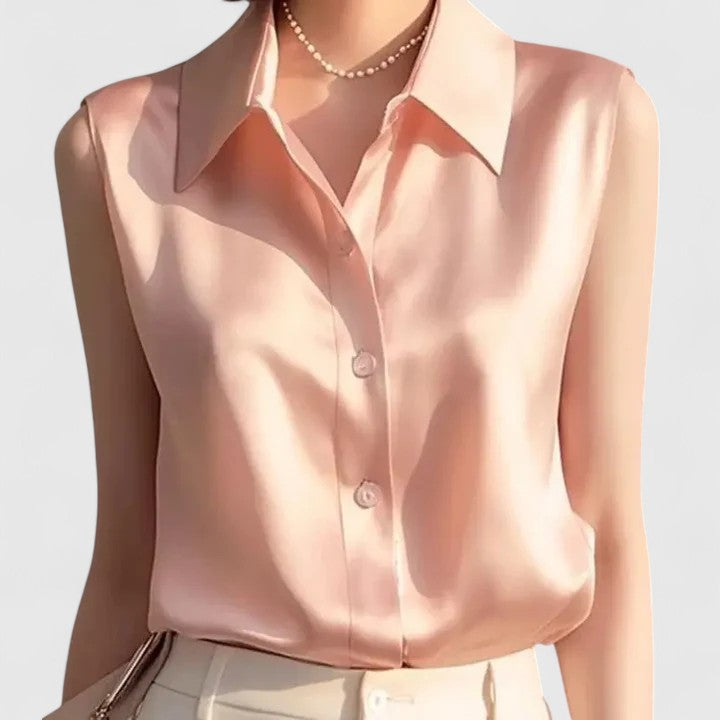 Irene™ | Sleeveless Blouse