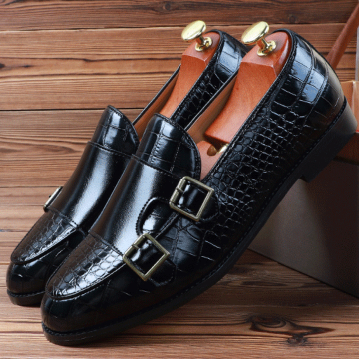 DOUBLE BUCKLE LOAFERS