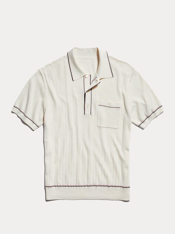 Jerry - Soft Breathable Knit Polo Shirt | By Julian & Claire Toronto