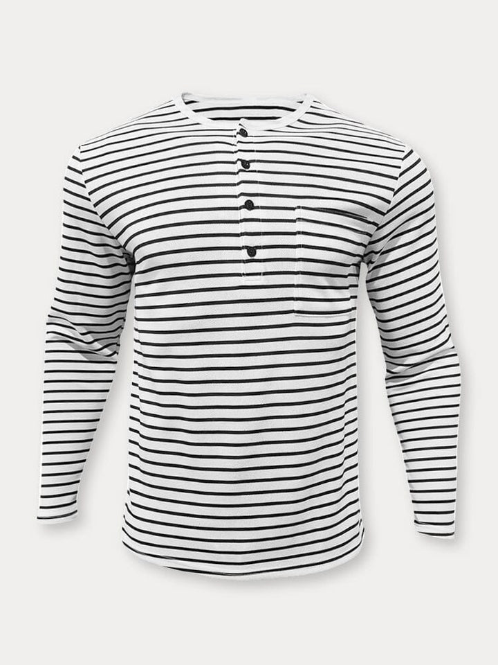 Mike - Comfy Stripe Shirt | By Julian & Claire Toronto