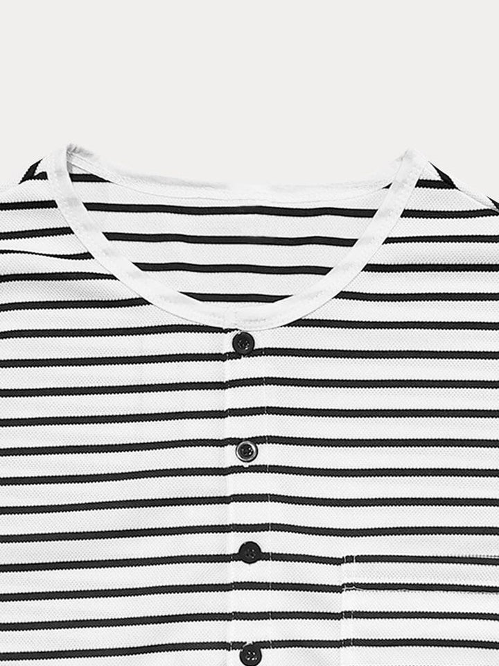 Mike - Comfy Stripe Shirt | By Julian & Claire Toronto