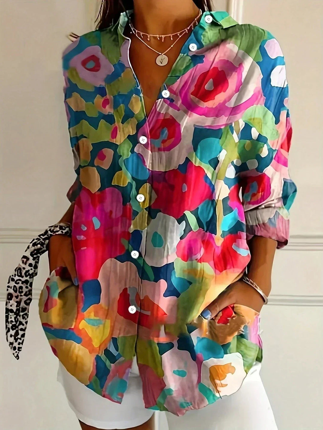 Sadie™ | Patterned Blouse