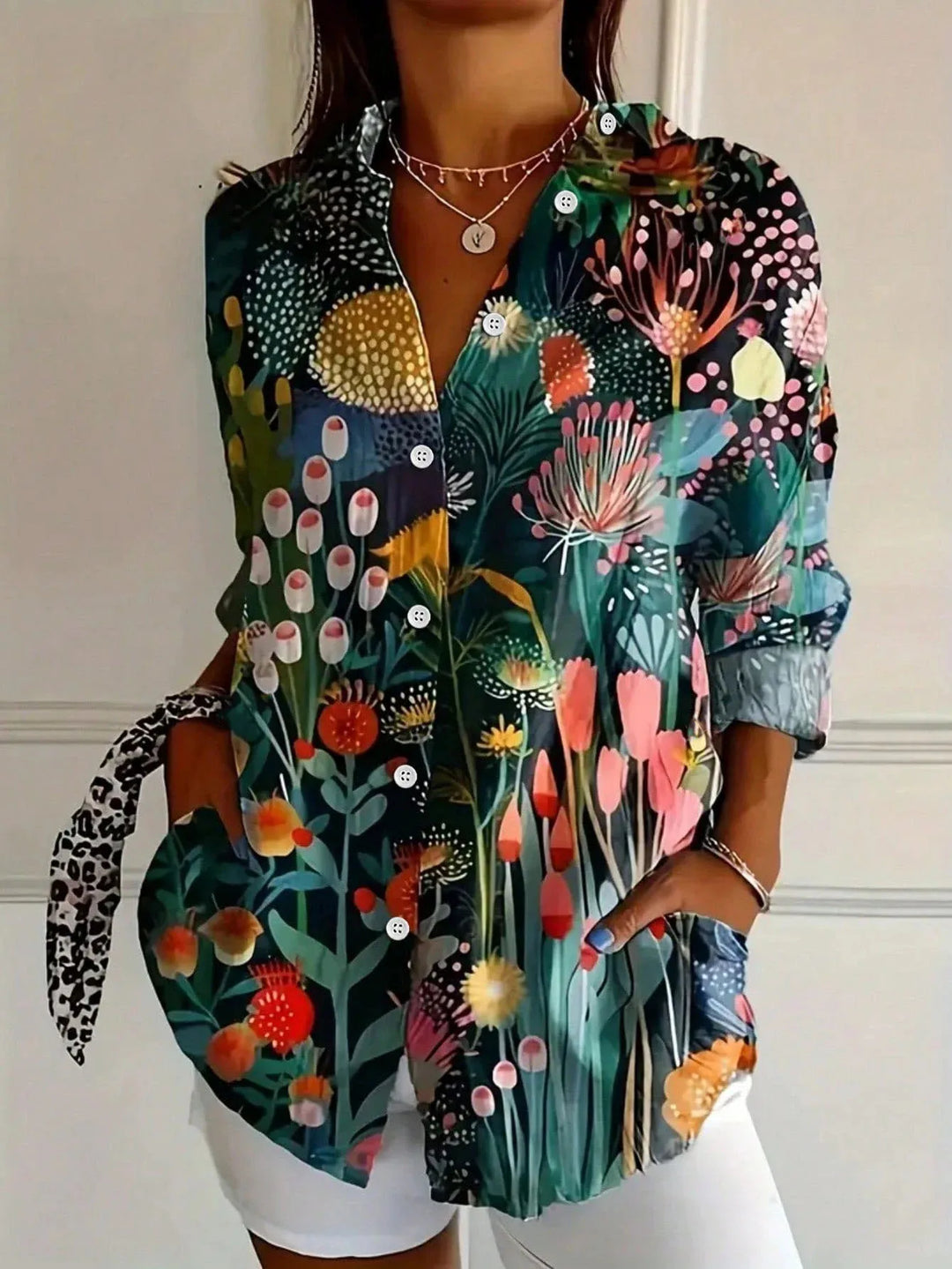 Kathryn™ | Fluid Printed Blouse
