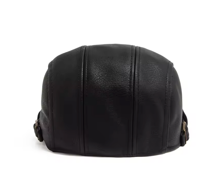 VINTAGE LEATHER BERET