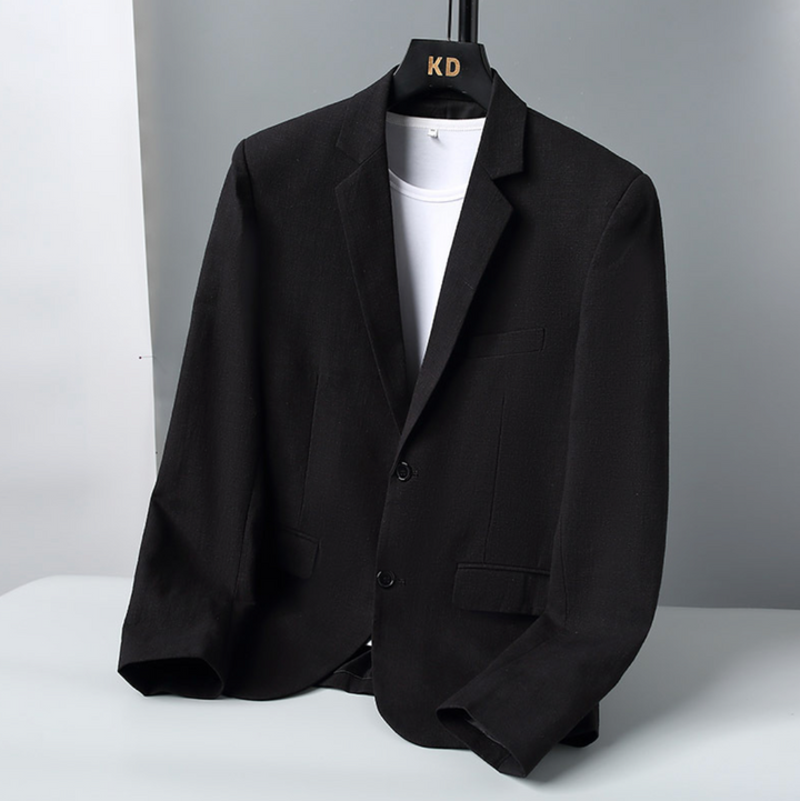 HIGH-END SLIM LINEN BLAZER
