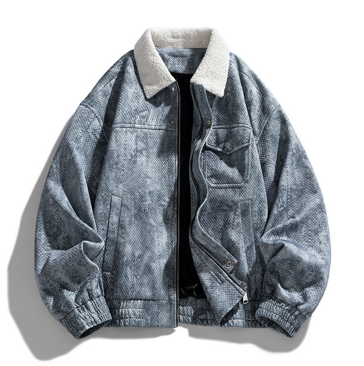 POPULAR LAPEL THICK JACKET