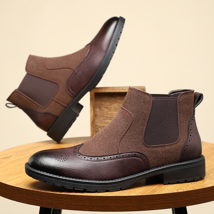 TALL SOLID CHELSEA BOOTS