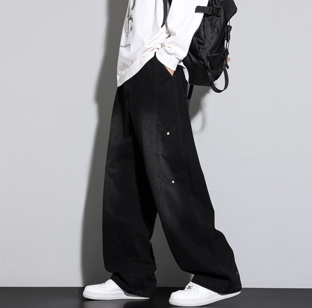 AMERICAN STREETWEAR FADED TROUSERS