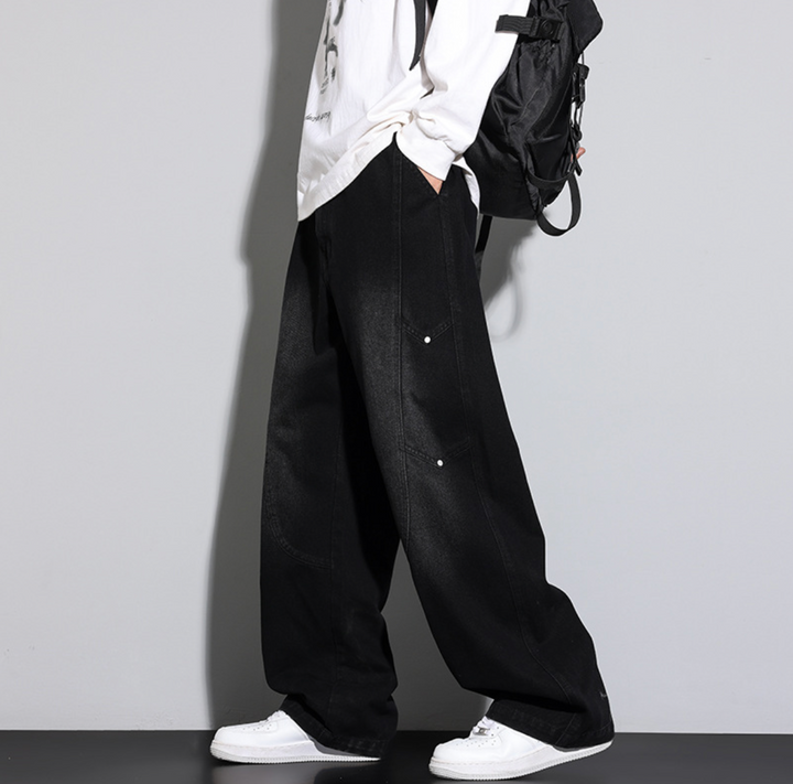 AMERICAN STREETWEAR FADED TROUSERS