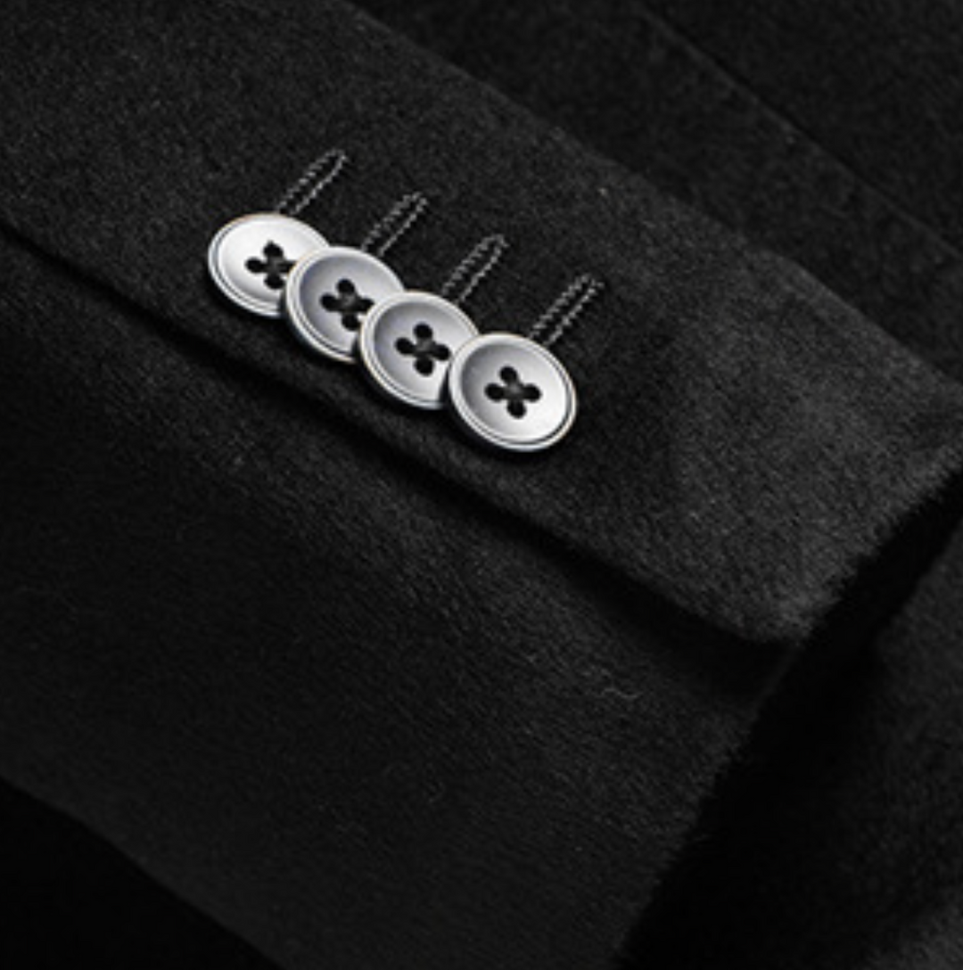MULBERRY SILK WOOL BLAZER