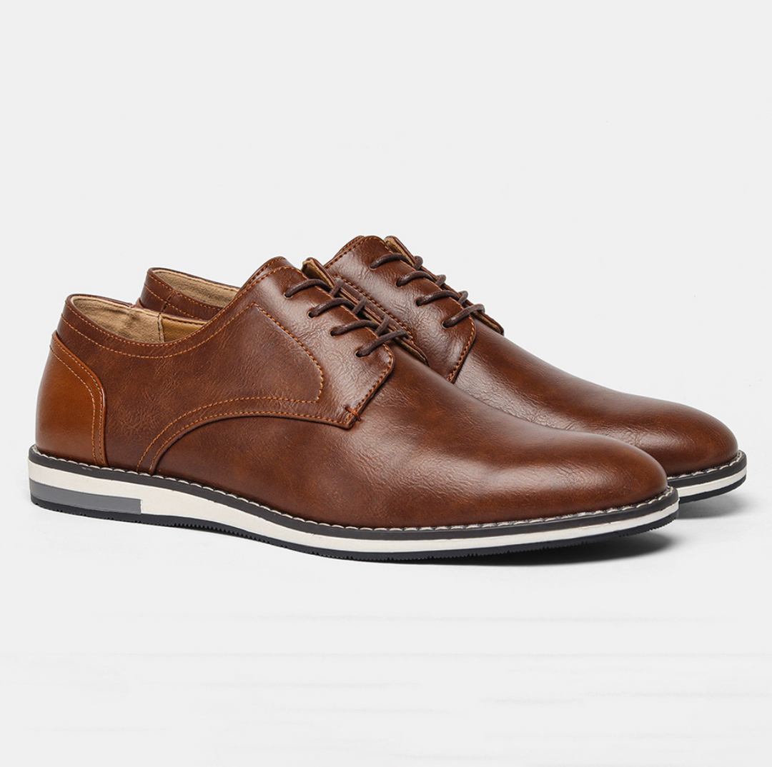 LEATHER DERBY SNEAKER