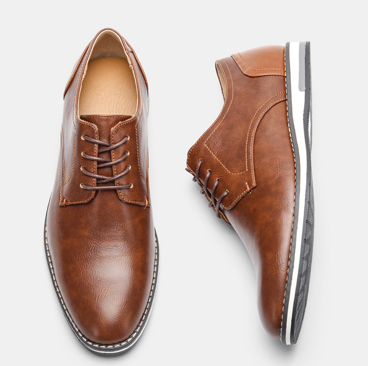 LEATHER DERBY SNEAKER