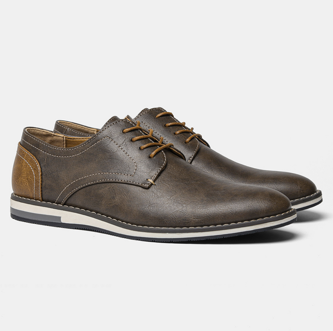 LEATHER DERBY SNEAKER