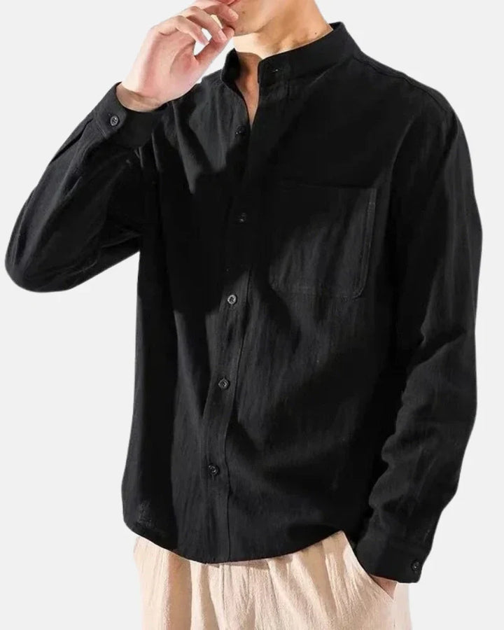 Oversized Linen Shirt