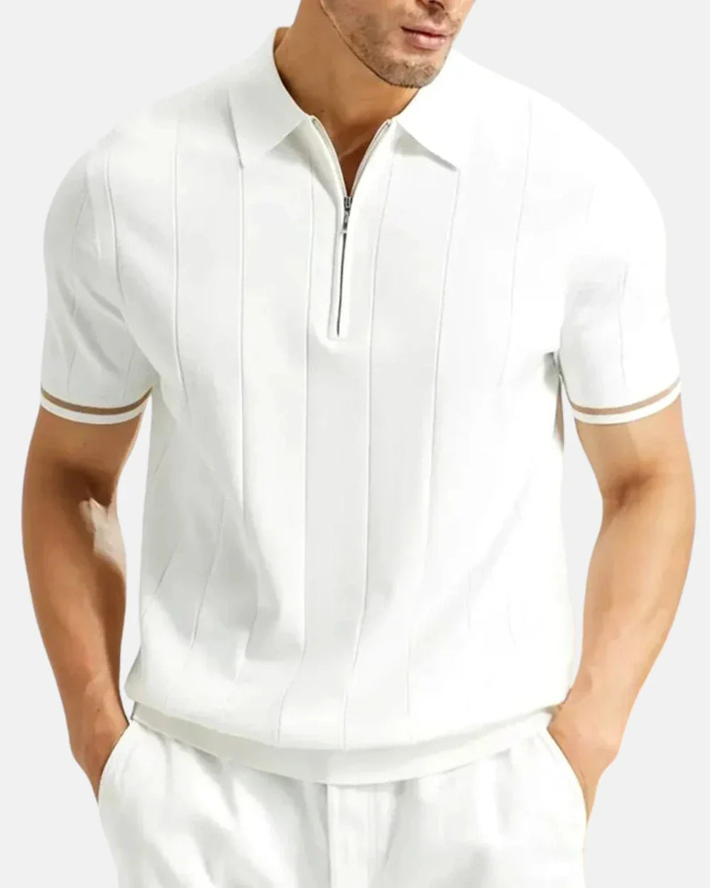 Santino Zip Polo